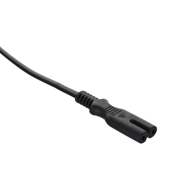 Кабель Savio CL-100 2-Pin F – Euro M 1,8 м Black (5901986043034)