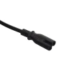 Кабель живлення Savio CL-105 2-Pin - Euro 3 м Black (5901986043379)