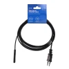 Кабель живлення Savio CL-105 2-Pin - Euro 3 м Black (5901986043379)