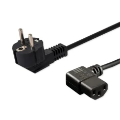 Кабель Savio CL-116 C13 M – Schuko M 1,8 м Black (5901986044116)