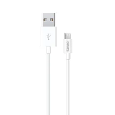 Кабель Savio CL-124 Micro USB – USB 2.0 Type-A 2 м White (5901986044574)