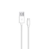 Кабель Savio CL-125 USB Type-C – USB 2.0 Type-A 1 м White (5901986044581)