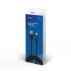 Кабель Savio CL-129 USB Type-C — USB 2.0 Type-A 2 м Black (5901986044628)