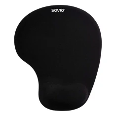 Коврик для мыши Savio 230x190x18 мм с гелевой подушкой (5901986046950)
