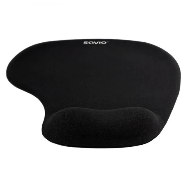 Килимок для миші Savio 230x190x18 мм з гелевою подушкою (5901986046950)