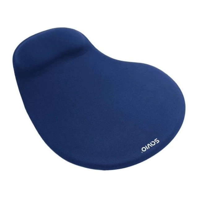Килимок для миші Savio SAVMP-01NB з гелевою подушкою (5901986046967)