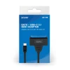 Адаптер Savio USB-C 3.1 Gen 1 (M) — SATA (F) для дисків 2.5