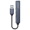 Хаб Savio USB-A — 3 x USB-A 2.0, 1 x USB-A 3.0 Grey (5901986048480)