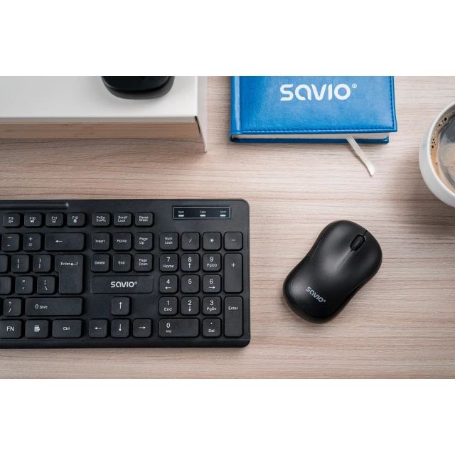 Клавіатура Savio KB-02 бездротова (5901986048855)