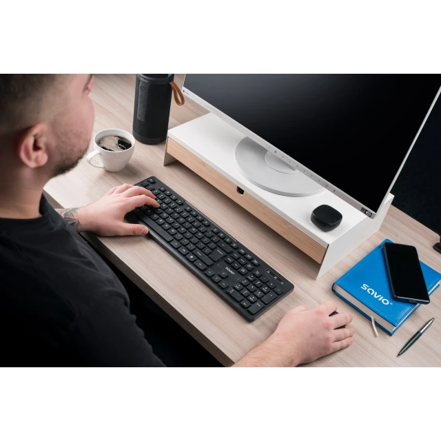 Клавіатура Savio KB-02 бездротова (5901986048855)
