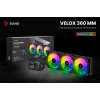 Система жидкостного охлаждения Savio Velox ARGB 360 мм (5901986049142)