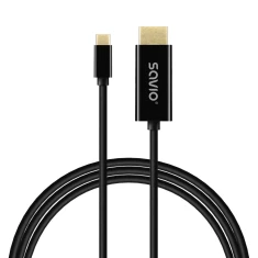 Кабель Savio USB Type-C — HDMI CL-191 2 м (5901986049708)