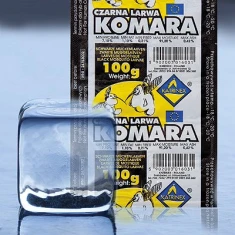 Корм для риб Katrinex Black комар заморожений блістер (5902003016031)