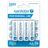 Аккумуляторная батарейка everActive Professional line AA 2600 mAh Ni-MH 4 шт (5902020523383)