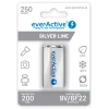 Акумуляторна батарейка everActive EVHRL22-250 Ni-MH 250 mAh 9V 2 шт (5902020523413)