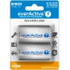 Аккумуляторная батарейка everActive EVHRL20-5500 Ni-MH 5500 mAh D 2 шт (5902020523734)