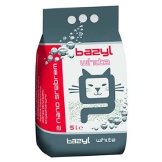 Наповнювач для туалету для котів Celpap Bazyl Ag+ White 5 л (5902020577409)