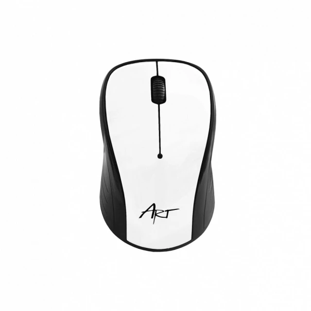 Мишка комп'ютерна бездротова Art AM-92 2400 dpi White (5902115403538)