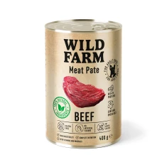 Влажный корм для собак Wild Farm Pate с говядиной 400 г (5902186093034)