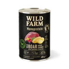 Влажный корм для собак Wild Farm Monoprotein с дичиной 400 г (5902186093065)