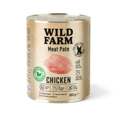 Вологий корм для собак Wild Farm Pate з куркою 800 г (5902186093126)
