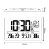Годинник настінний GreenBlue GB218 LCD з температурою та датою (5902211132059)