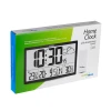 Годинник настінний GreenBlue GB218 LCD з температурою та датою (5902211132059)
