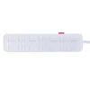 Подовжувач Maclean 4 розетки 3xUSB 3 м 2500 Вт 2,1 А White (5902211141778)