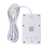 Подовжувач Maclean 4 розетки 3xUSB 3 м 2500 Вт 2,1 А White (5902211141778)