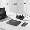 Подовжувач Maclean MCE393 4 розетки + 3xUSB 2500 Вт 3 м Black (5902211141785)
