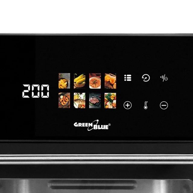 Аерогриль GreenBlue GB950 1800 Вт 10 л 8 програм з аксесуарами (5902211144533)