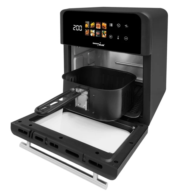 Аерогриль GreenBlue GB950 1800 Вт 10 л 8 програм з аксесуарами (5902211144533)