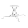 Кронштейн стельовий для проектора Maclean 54-320 мм до 13,5 кг 360° White (5902211146148)
