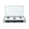 Газова плита Ravanson K-03T 3 конфорки з транспортувальною кришкою White (5902230901414)