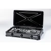 Газова плита Ravanson K-03TB 3 конфорки з транспортувальною кришкою Black (5902230901421)