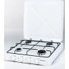 Газовая плита Ravanson K-04T 4 конфорки с транспортировочной крышкой White (5902230901438)
