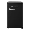 Холодильник Ravanson LKK-120ERB Retro 120 л стиль vintage 545x585x860 мм Black (5902230902817)