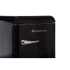 Холодильник Ravanson LKK-120ERB Retro 120 л стиль vintage 545x585x860 мм Black (5902230902817)
