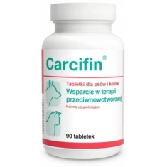 Таблетки для собак і котів Dolfos Carcifin 90 шт (5902232644449)