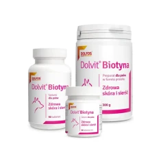 Кормова добавка для собак Dolfos Dolvit Biotyna Mini 90 таб (5902232645217)