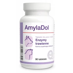 Кормовая добавка для собак и кошек Dolfos AmylaDol для пищеварения 90 таблеток (5902232645255)
