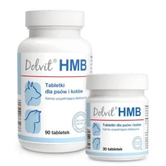 Кормова добавка для собак і котів Dolfos Dolvit HMB 90 таблеток (5902232645279)