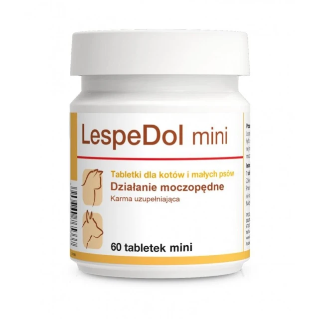 Таблетки для котів і малих собак Dolfos LespeDol Mini 60 шт (5902232645330)