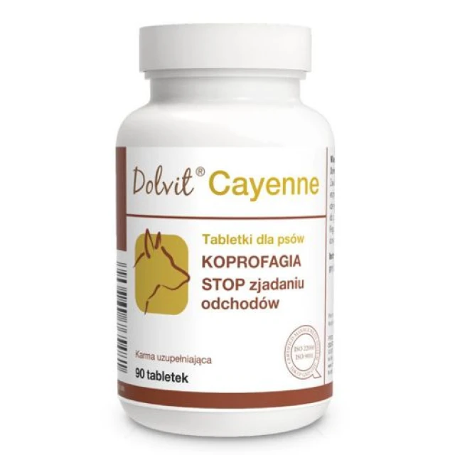 Таблетки для собак Dolfos Dolvit Cayenne 90 шт (5902232645484)