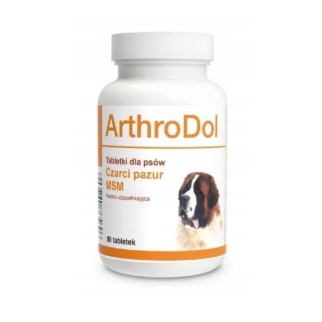 Кормова добавка для собак Dolfos ArthroDol 90 таблеток (5902232645699)