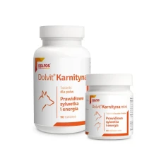 Кормова добавка для собак Dolfos Dolvit Karnityna 90 таблеток (5902232645729)