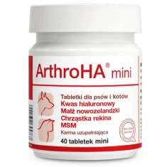 Таблетки для собак і котів Dolfos ArthroHA Mini 40 шт (5902232645767)
