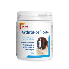 Кормова добавка для собак Dolfos ArthroFos Forte для суглобів порошок 700 г (5902232645873)