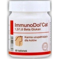 Кормова добавка для котів Dolfos Immunodol Cat для імунітету 60 таблеток (5902232648300)