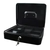 Скринька для грошей металева з замком Malatec Black (5902367971991)